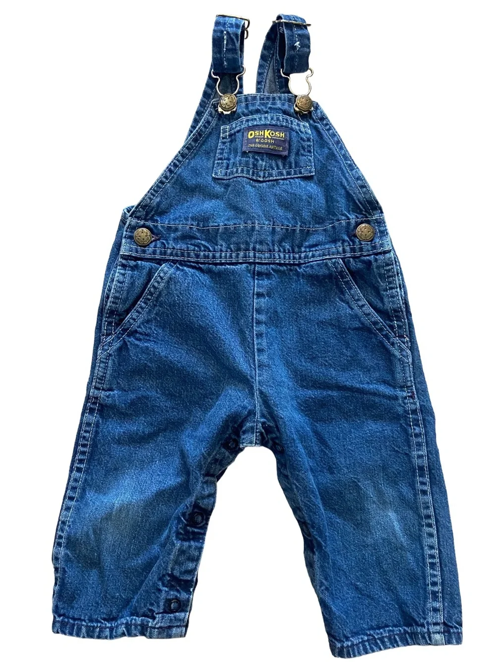 OshKosh B’gosh Vintage Blue Denim Overalls